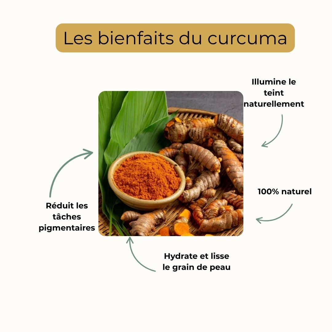 Masque Anti-tâches au curcuma