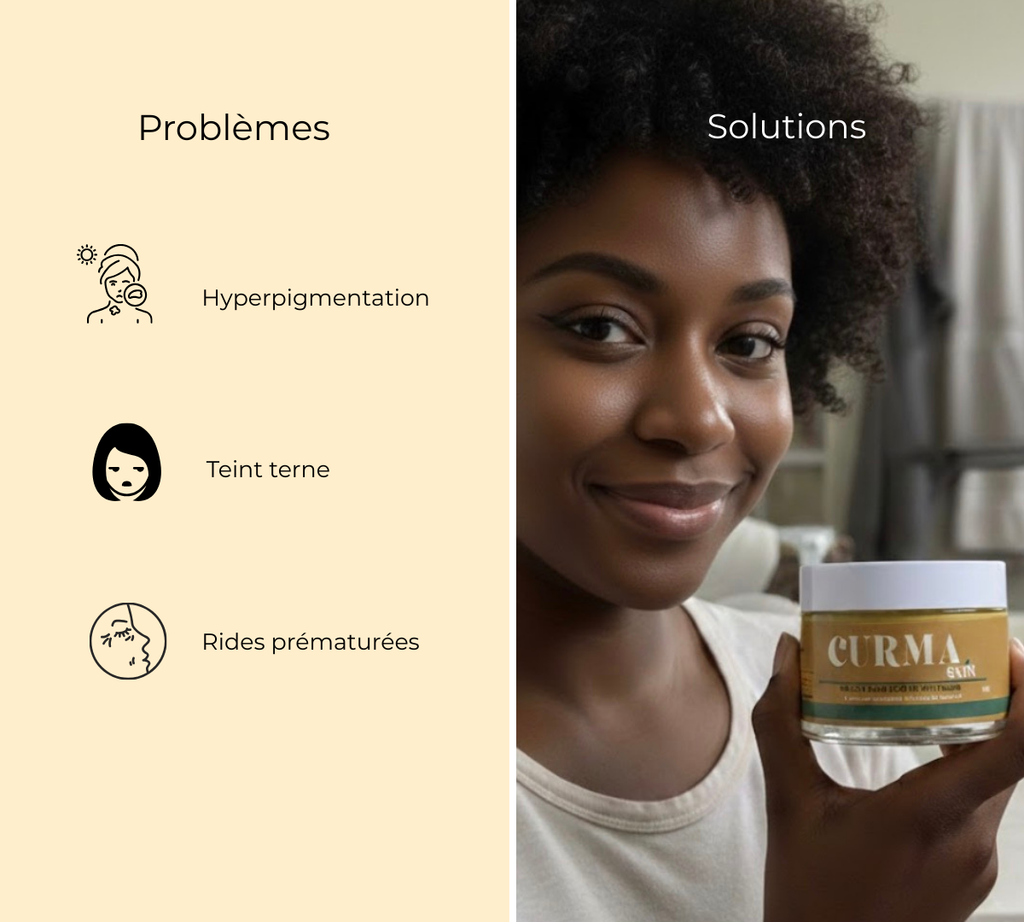 Masque au  curcuma + 1 pinceau applicateur OFFERT