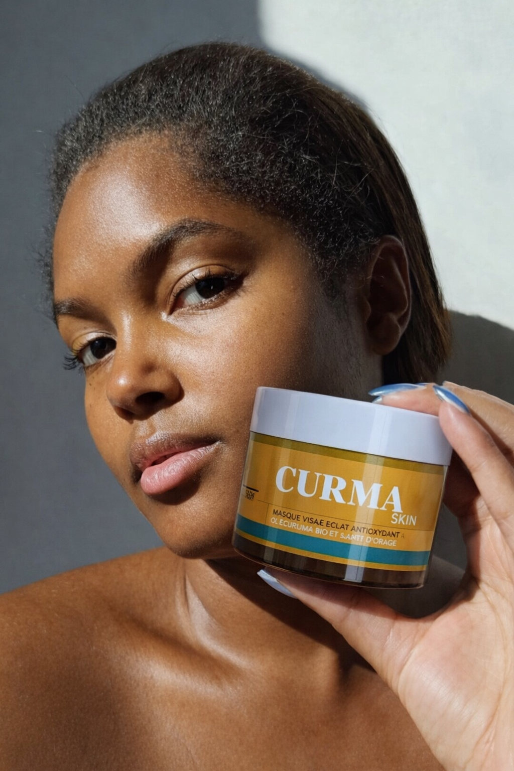 Masque au  curcuma + 1 pinceau applicateur OFFERT