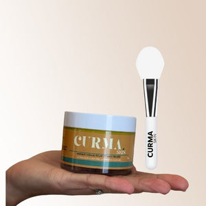 Masque Anti-tâches au curcuma + 1 pinceau applicateur OFFERT